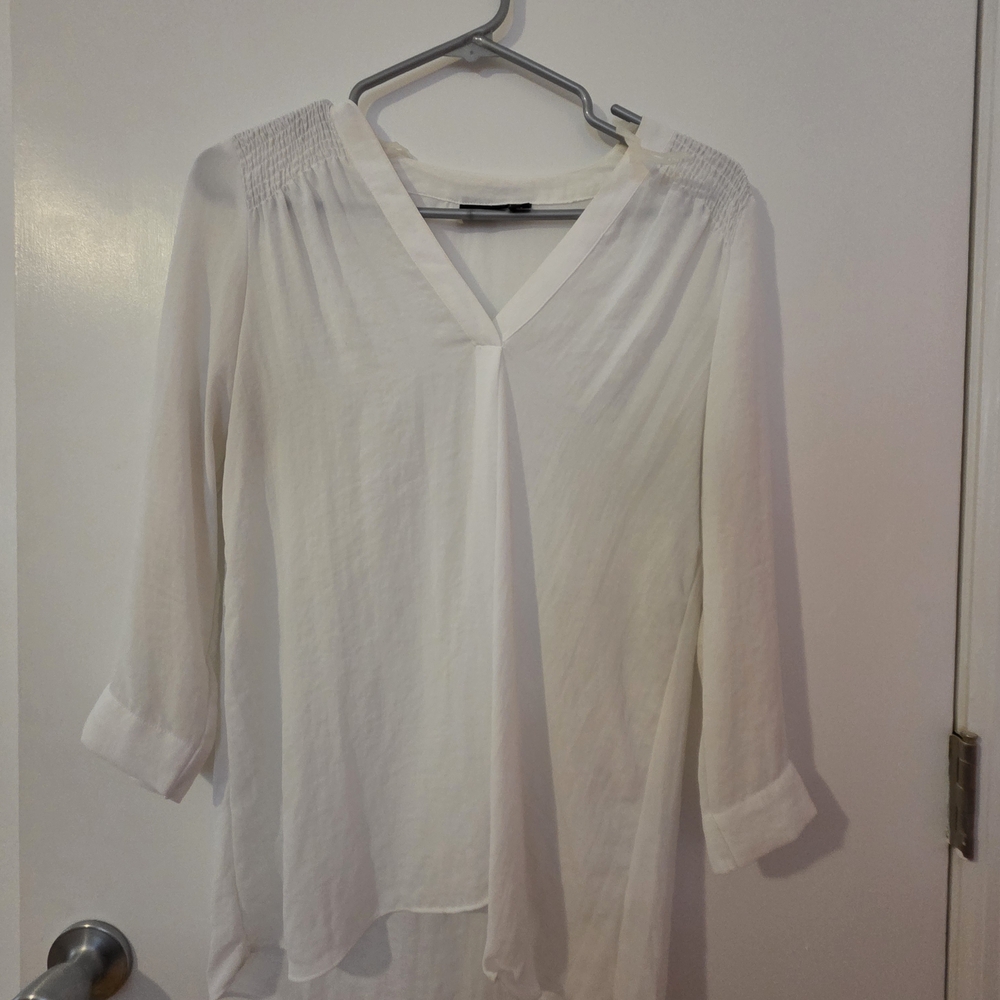 Elegant White Women's Top